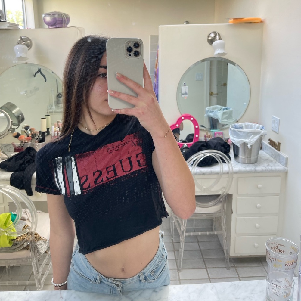 Vintage Guess Crop top